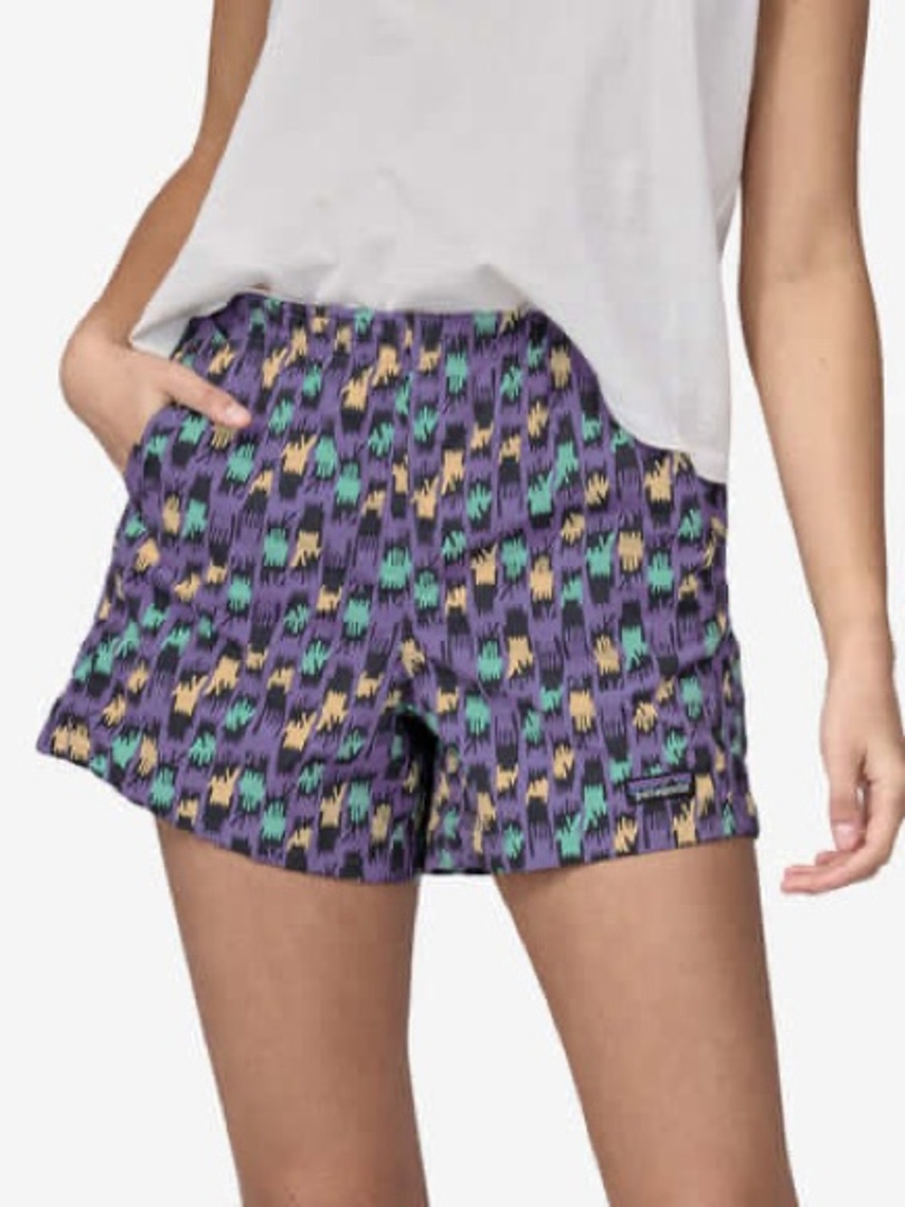 Patagonia Baggies Shorts | Interwined Hands Perennial Purple | Medium